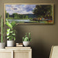 The Banks of the Seine near Jeufosse (Eure), 1880 - Floater Framed Canvas Print