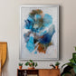 Misty Blue II - Modern Framed Canvas Print