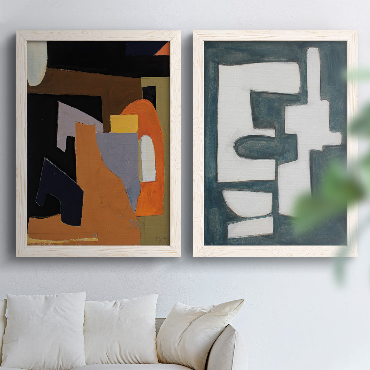 The Olive Press Rooom - Premium Framed Canvas 2 Piece Set - Ready to Hang