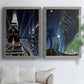 Rooftop Serenade - Premium Framed Canvas 2 Piece Set - Ready to Hang