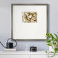 Neutral Wall Flower II - Double Matboard Framed Print