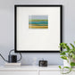 Parallel Striae II Premium Framed Print Double Matboard