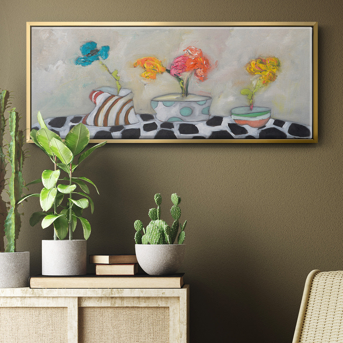 Three Amigos - Floater Framed Canvas Print