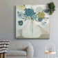 Blue Bohemian Bouquet II-Premium Gallery Wrapped Canvas - Ready to Hang