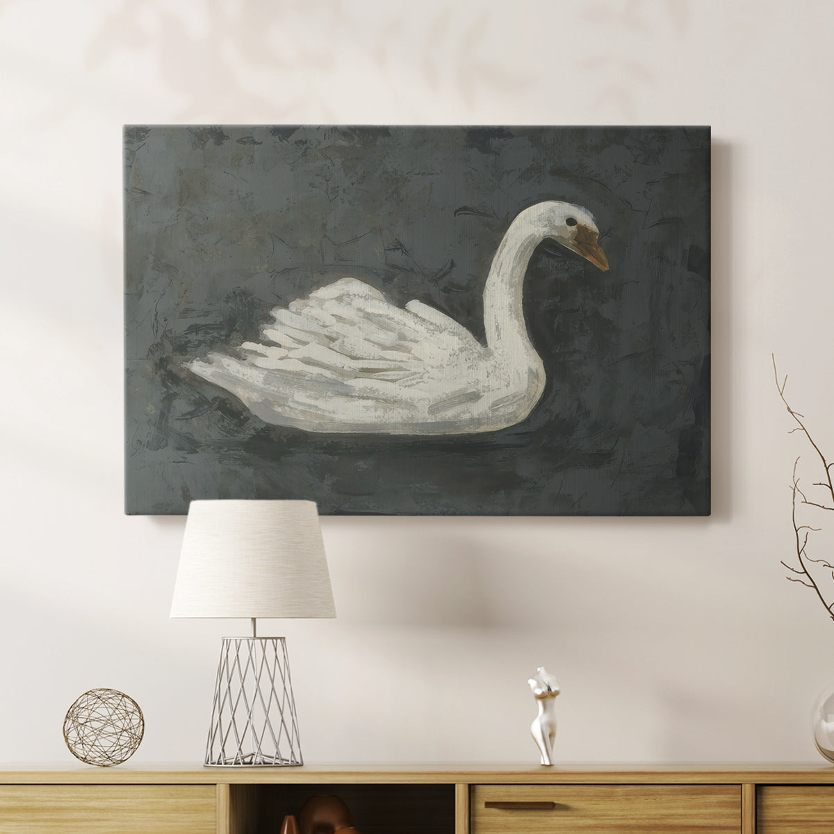 swan,white swan,dark background,artwork,graceful,animal,nature,beauty,serene,feather,gliding,elegant,texture,wildlife,painting,aquatic,illustration,art,calm,soft,peaceful,representation,bird,natural,swimming,colors,soft hues,simplicity,habitat,art style,creativity,portrait,realism,visual art,aesthetics,quiet,tranquil,soothing,flowing