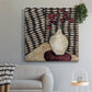 Retro White Vase - Canvas Art Print