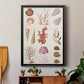 Coral & Shell Collage II -  Framed Canvas Print