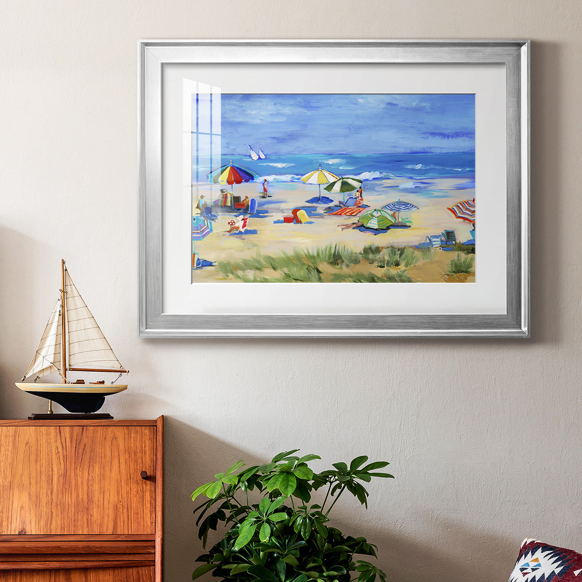 Sunshine State of Mind Premium Framed Print - Ready to Hang