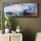 Saint Lazare Station in Paris - Floater Framed Canvas Print