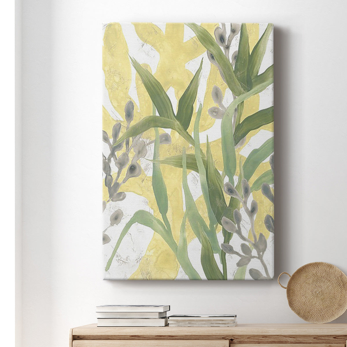 Sea Grass Fresco III Premium Gallery Wrapped Canvas - Ready to Hang