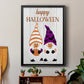 Halloween Gnomes - Modern Framed Canvas Print