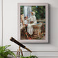 The Fountain Villa Torlonia, Frascati, Italy - Ornate Framed Canvas Print