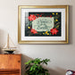 Bright Christmas Night  II - Modern Framed Art Print