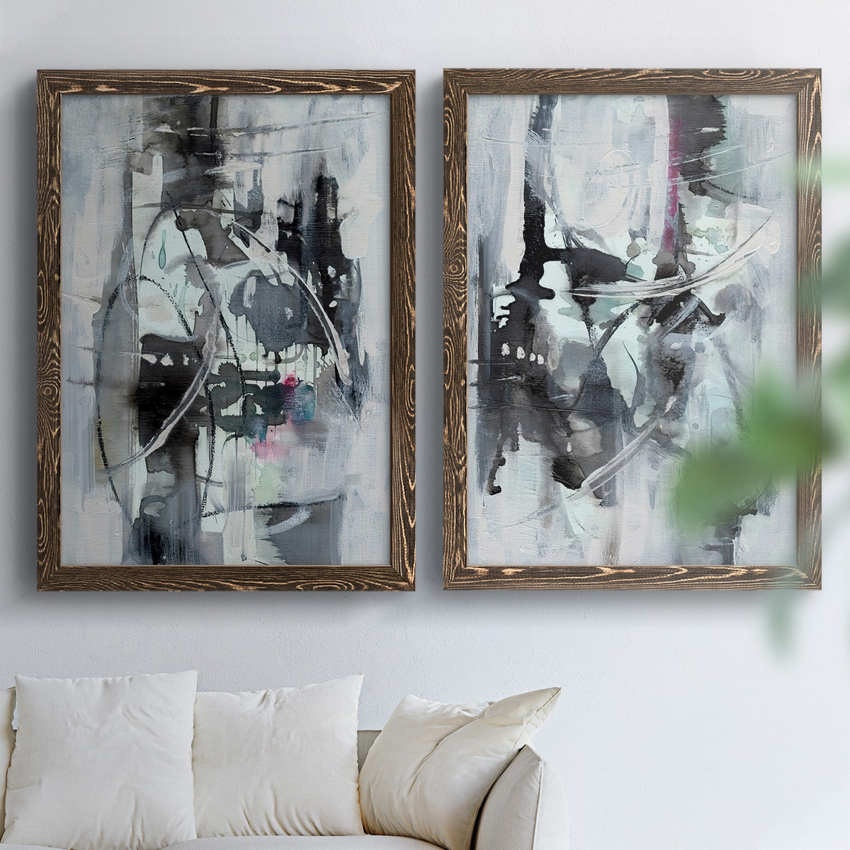 Indian Lore I - Premium Framed Canvas 2 Piece Set - Ready to Hang