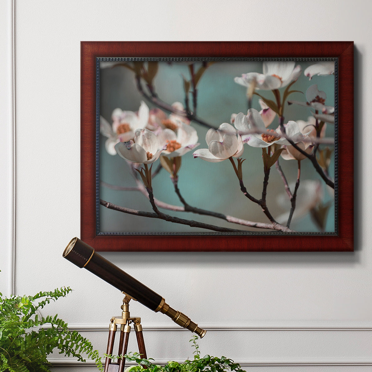 Dogwood Spring IV Premium Framed Canvas- Ready to Hang