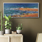 The 'Big Blue' Sea in Antibes, 1888 - Floater Framed Canvas Print