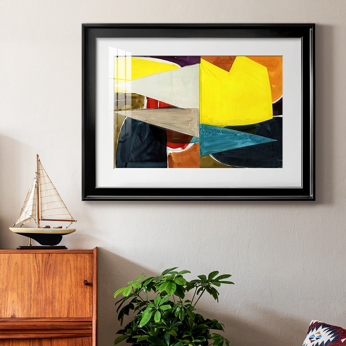 Jigsaw 1 Premium Framed Print - Ready to Hang