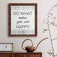 Your Soul Happy - Premium Canvas Framed in Barnwood - Ready to Hang