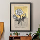 Floral Diary II - Modern Framed Canvas Print