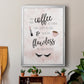 May Your Coffee Be Strong - Modern Framed Canvas Print