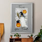 Trick or Treat Ghost - Modern Framed Canvas Print