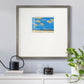 Textured Beachscape I - Double Matboard Framed Print