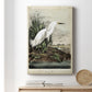 Snowy Heron Premium Gallery Wrapped Canvas - Ready to Hang