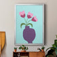 Modern Blooms I - Modern Framed Canvas Print