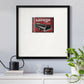 The Garage Premium Framed Print Double Matboard