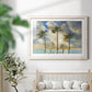 Palms in the Wind - Barnwood Framed Art Print