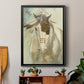 Warrior - Modern Framed Canvas Print