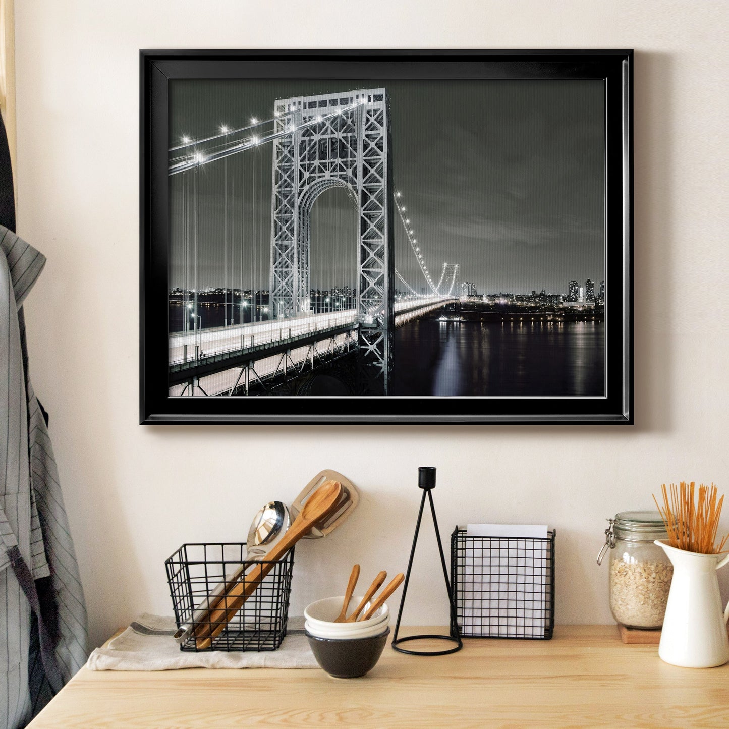 City Lights Premium Classic Framed Canvas - Ready to Hang