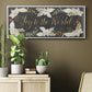 Gilded Christmas Collection D - Floater Framed Canvas Print