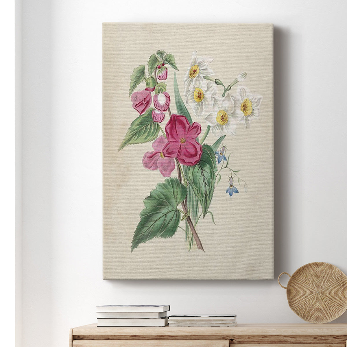 Antique Garden Bouquet IV Premium Gallery Wrapped Canvas - Ready to Hang