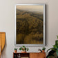 Golden Fog II - Modern Framed Canvas Print