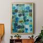 Earthy Plexus II - Modern Framed Canvas Print