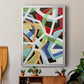 Magnetic Color I - Modern Framed Canvas Print