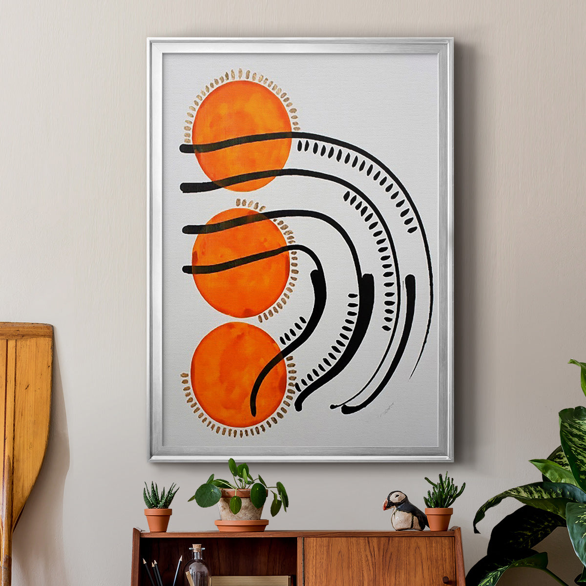 Get a Grip - Modern Framed Canvas Print