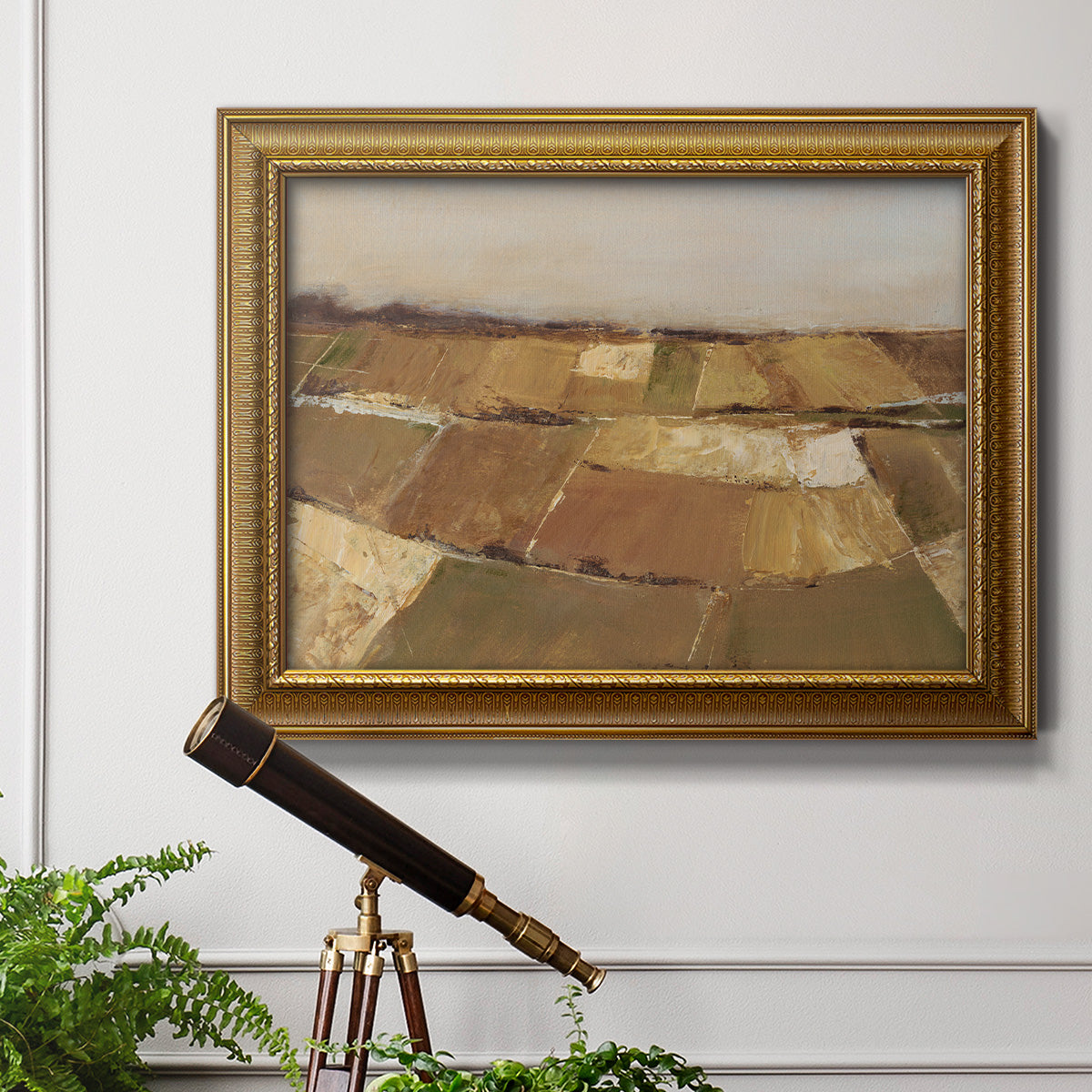 Autumn Pasture I Premium Framed Canvas- Ready to Hang