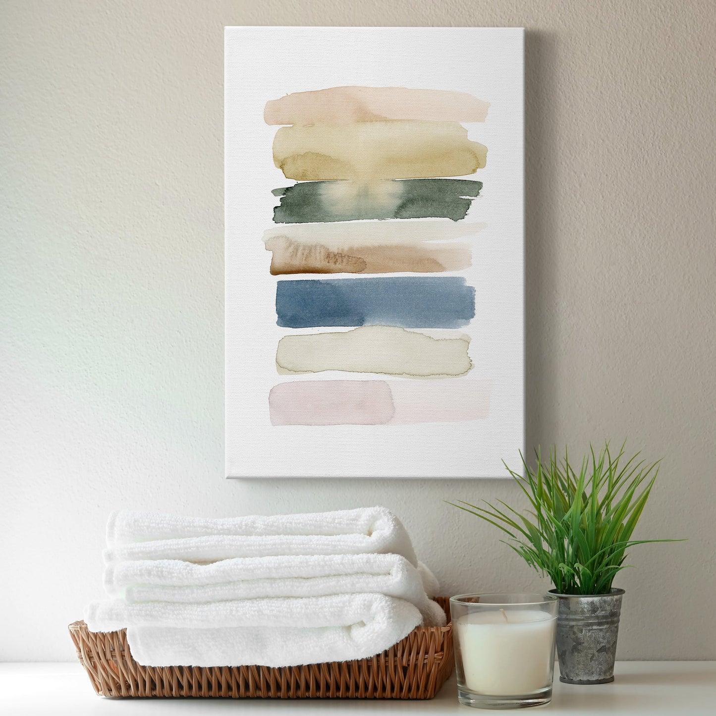 Faint Swatches II Premium Gallery Wrapped Canvas - Ready to Hang