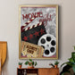 Movie Night II - Modern Framed Canvas Print