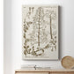 Sepia Botanical Journal V - Canvas Art Print