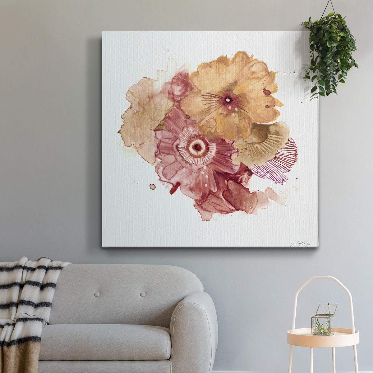 Blossom Burst I-Premium Gallery Wrapped Canvas - Ready to Hang