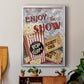 Movie Night I - Modern Framed Canvas Print