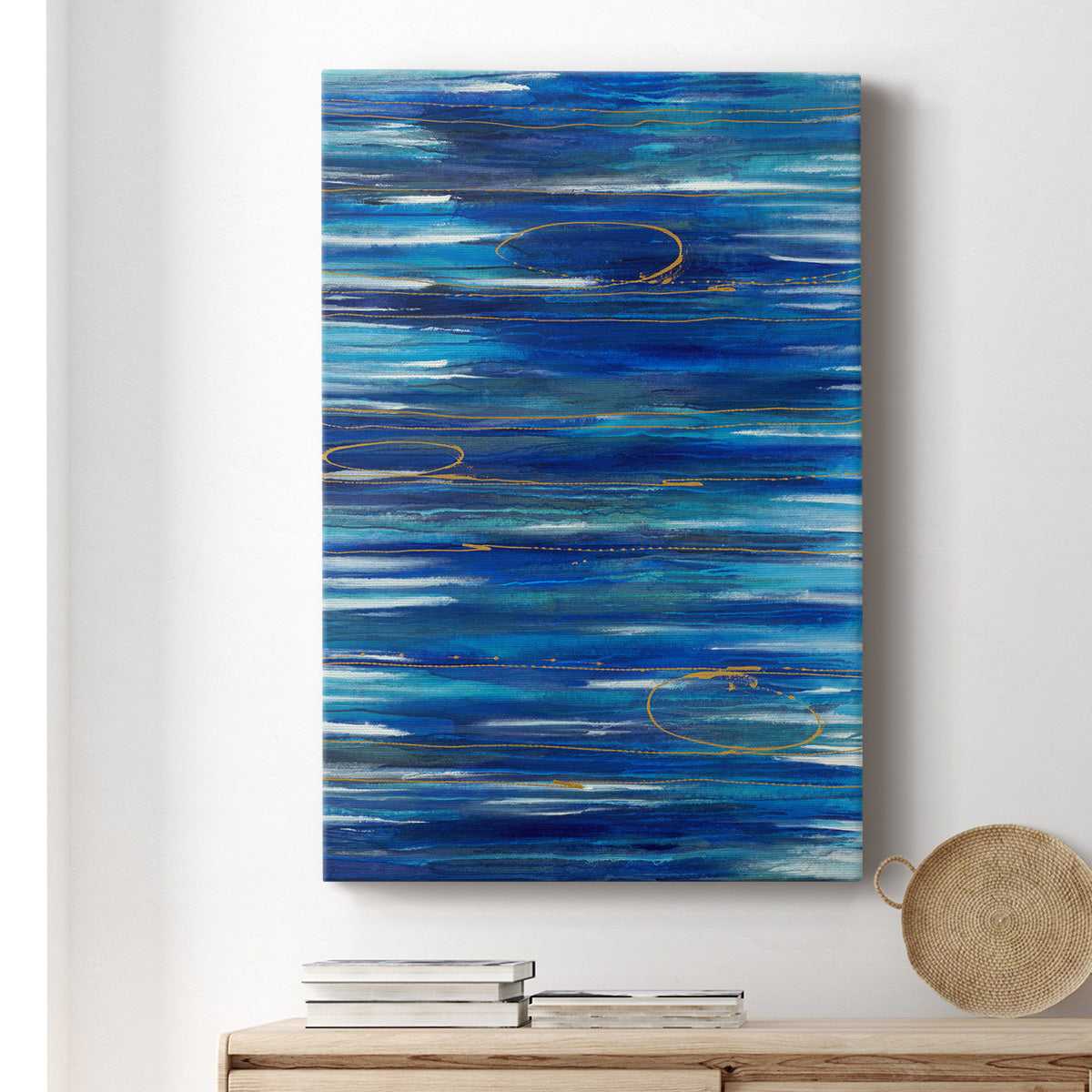 Waterworld Premium Gallery Wrapped Canvas - Ready to Hang