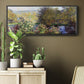 The Corner of the Garden at Montgeron, 1876 - Floater Framed Canvas Print