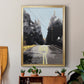 The Road Less Traveled - Modern Framed Canvas Print