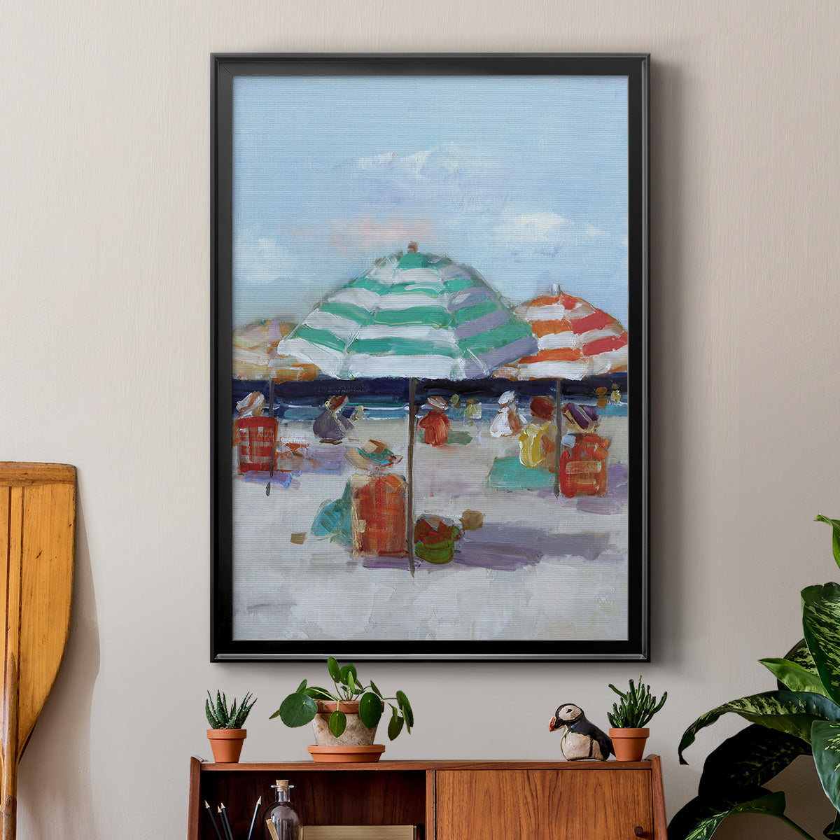 A Day Dream I - Modern Framed Canvas Print
