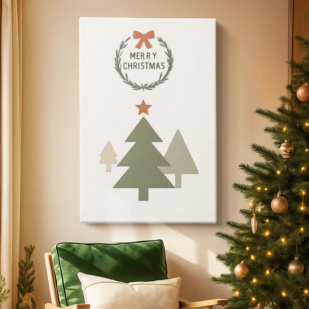 Snowwhite Blessing of Bells - Canvas Art Print