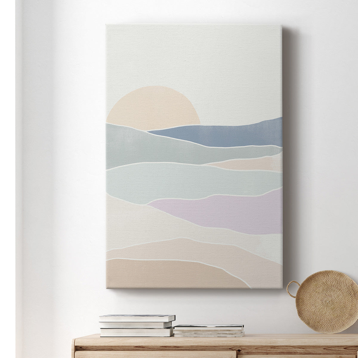 Wave Tableau I Premium Gallery Wrapped Canvas - Ready to Hang